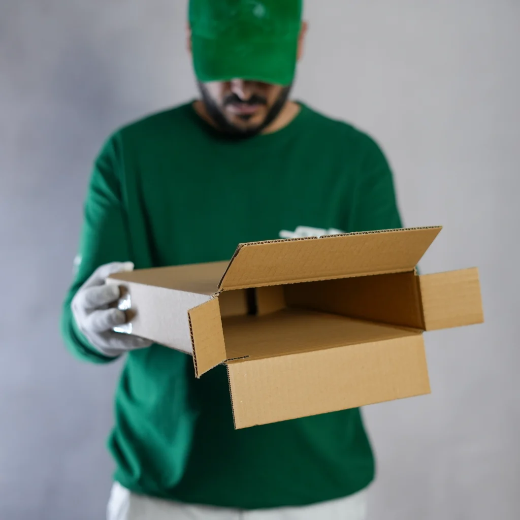 کارتن سایز 25 | سه لایه بدون چاپ (25*7 ارتفاع 30)
